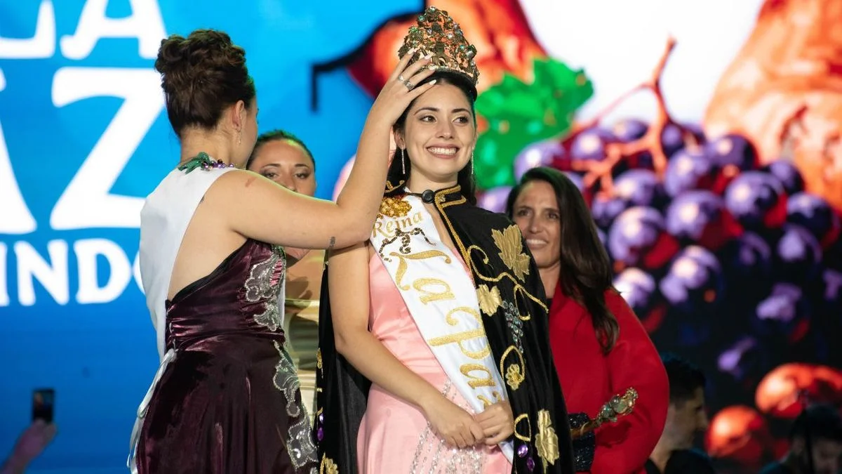 Entre lágrimas y tradición: quién es la flamante soberana de La Paz y el homenaje que conmovió a Mendoza