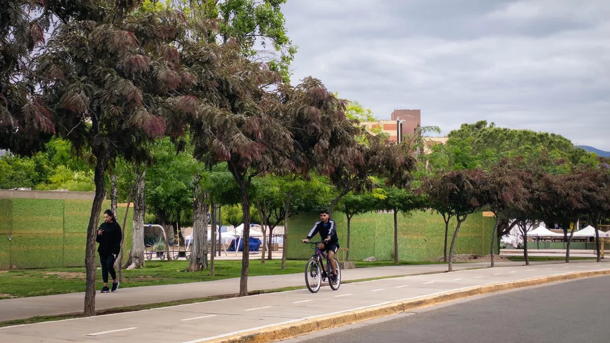 Un día de contrastes en Mendoza: del calor sofocante a los nubarrones hacia la noche