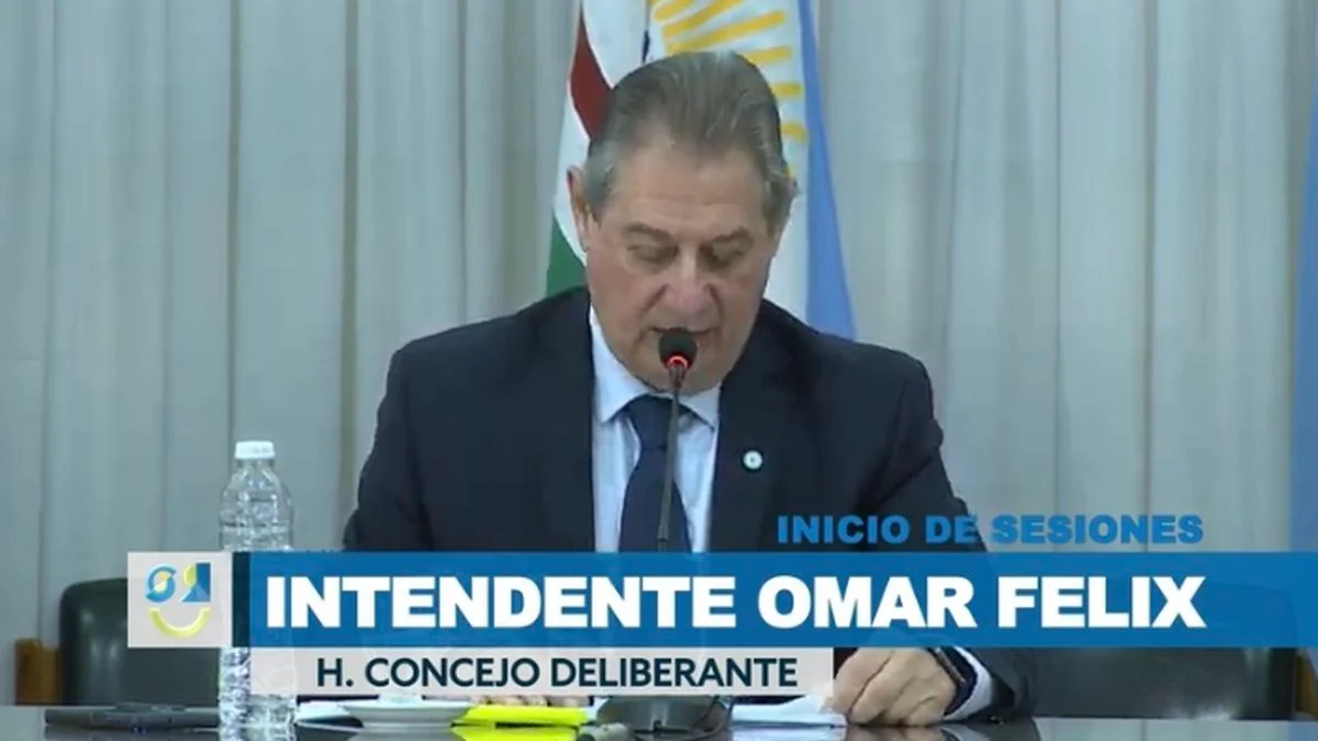 Omar Félix le dejó un mensaje a la Corte en su  discurso frente al Concejo