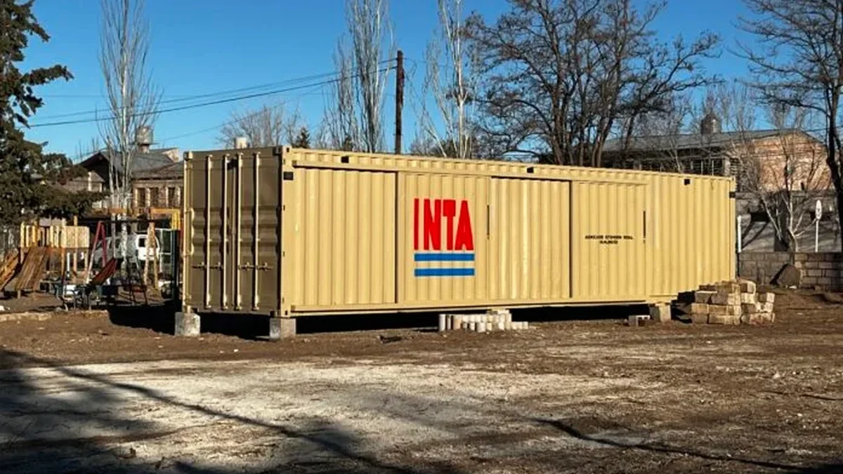 INTA Malargüe pone a punto su sede propia: será un container con todos los servicios