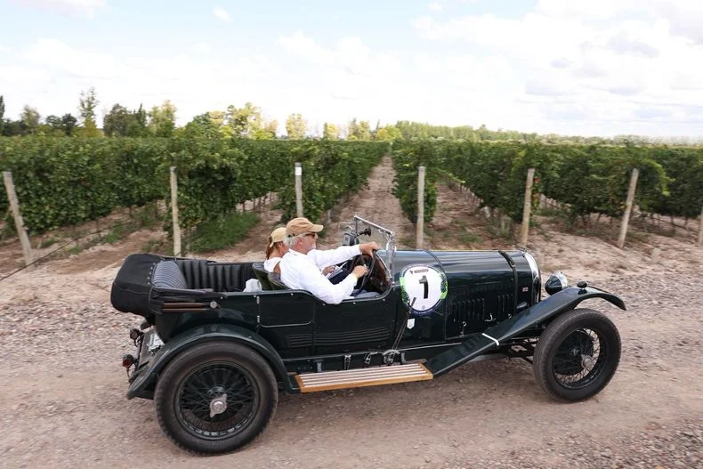El Bentley 3 Litre de 1924 que se qued&oacute; con el premio.
