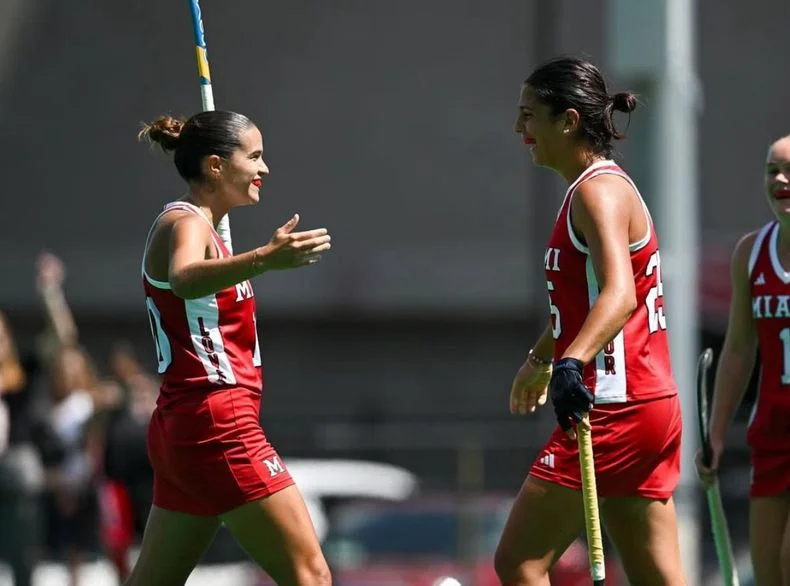 Malena Sabez, la mendocina que juega en la Universidad de Miami.
