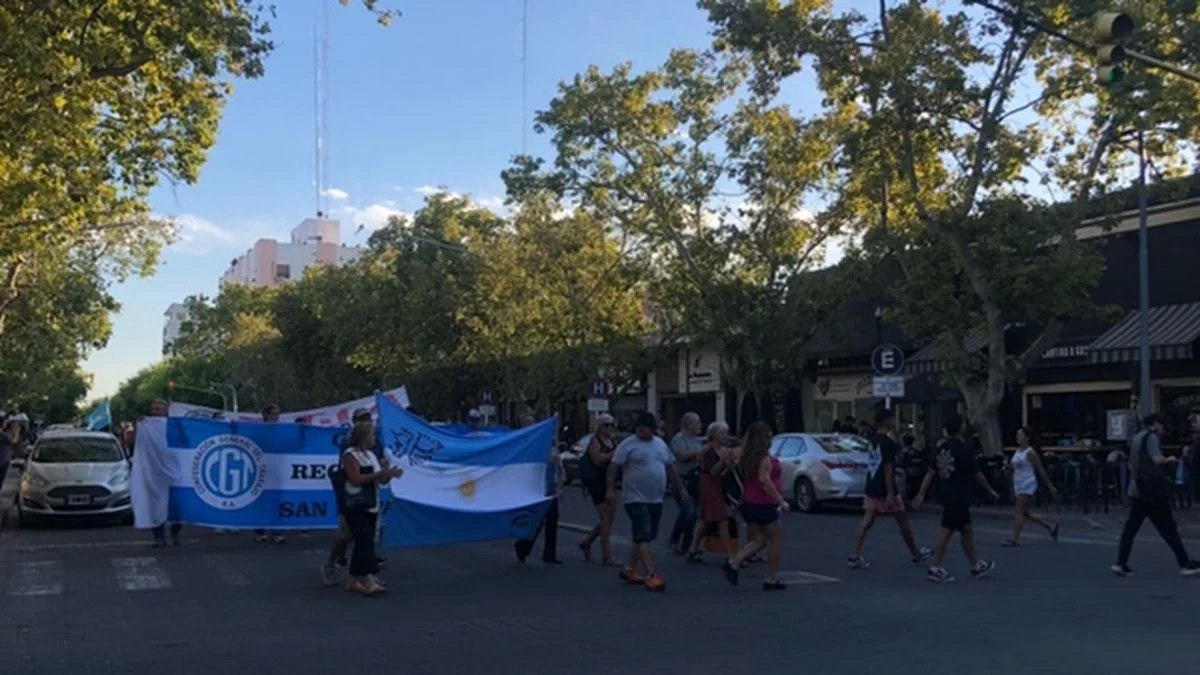 Los jubilados de San Rafael también reclamaron mejores haberes y que respeten sus derechos