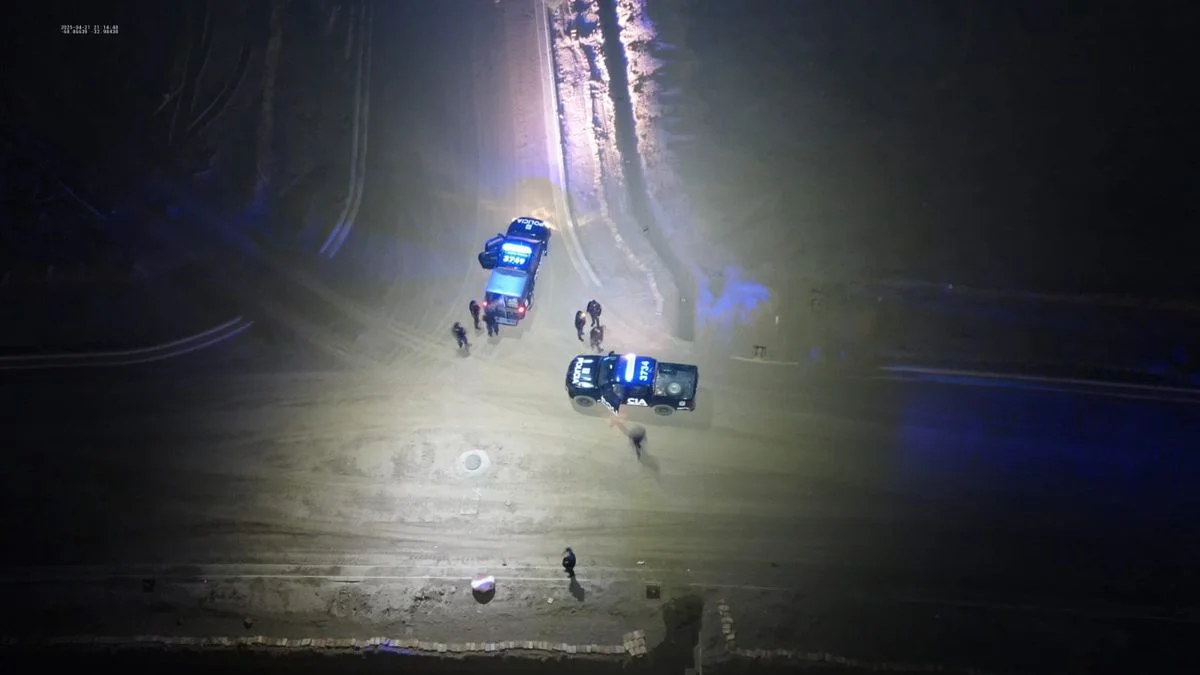 Con ayuda de drones y perros, detienen a un motochorro con amplio prontuario policial