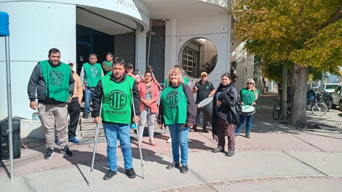Reclamos de ATE en Malargüe: empleados municipales afirman que no hay diálogo