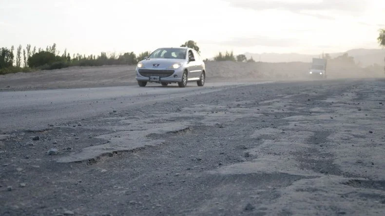 El abandono de la Ruta Nacional 40.
