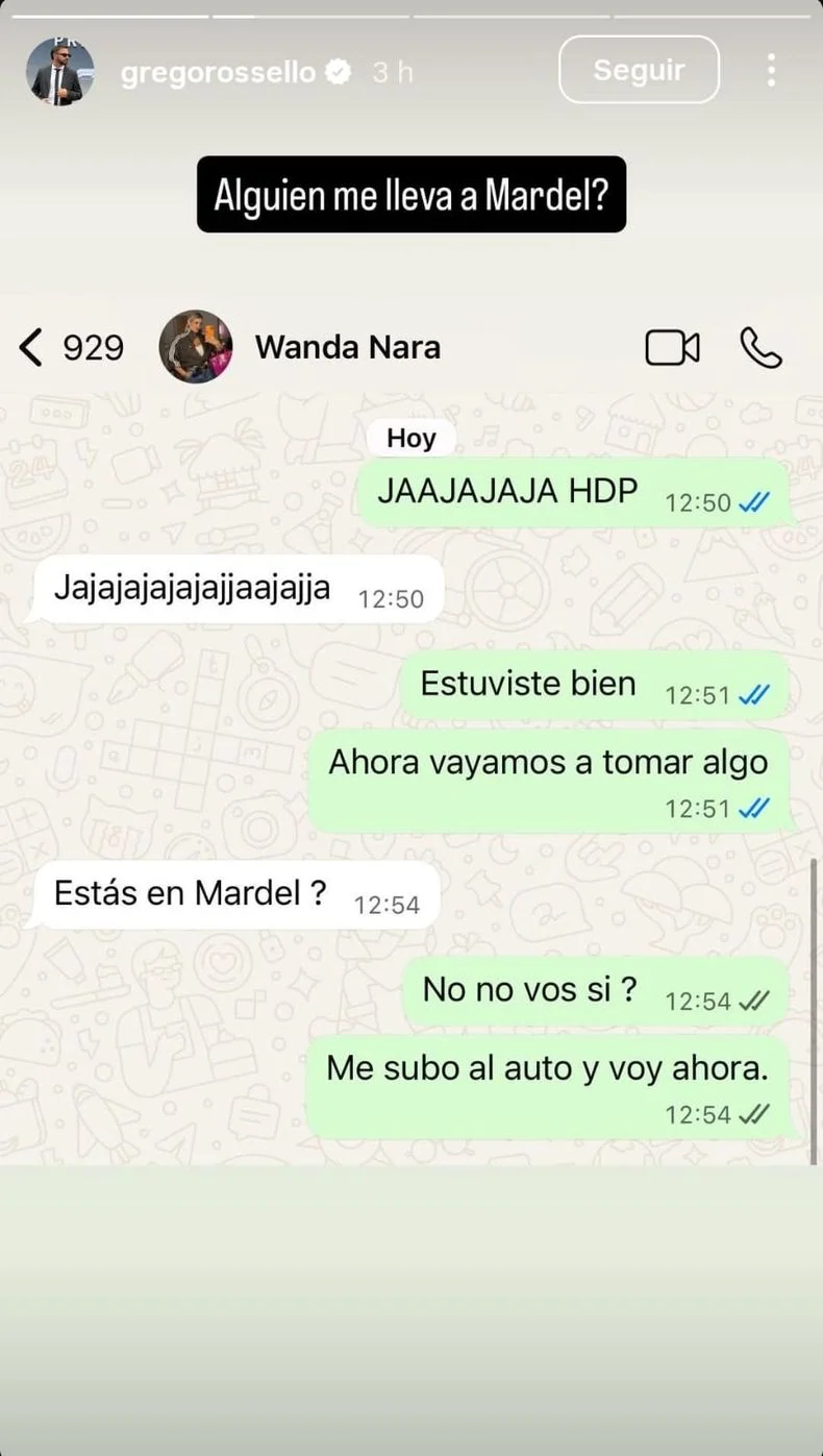 Rossello quer&iacute;a ir a Mar del Plata