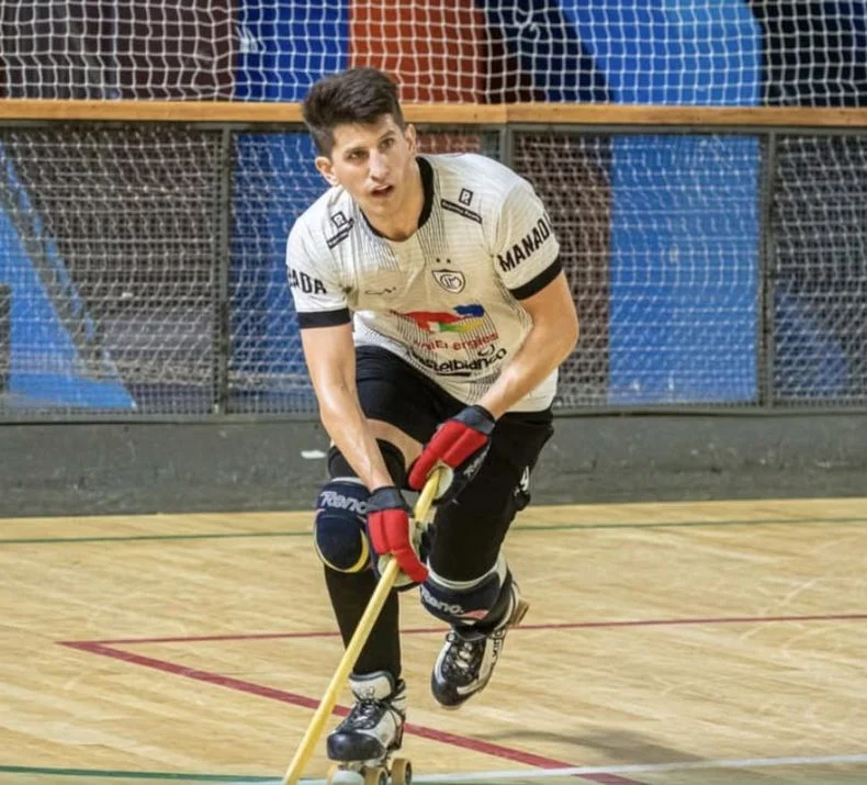 Germán Nacevich quiere dar pelea con Murialdo en el hockey sobre patines.