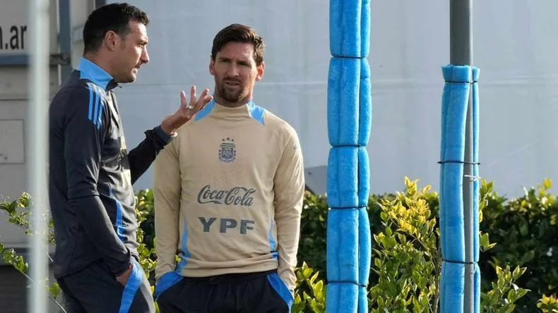 Lionel Scaloni y el futuro de Lionel Messi en Argentina.