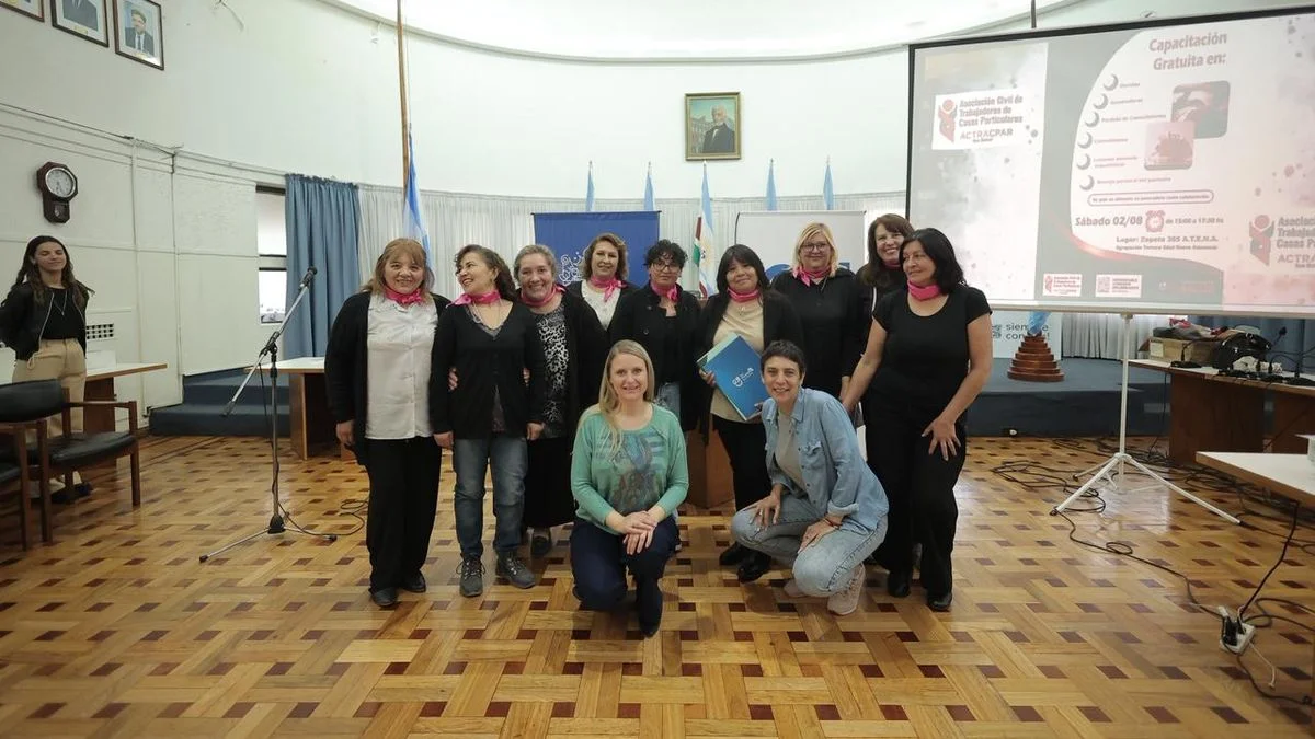San Rafael: trabajadoras de casas particulares ya tienen la personería jurídica de su asociación