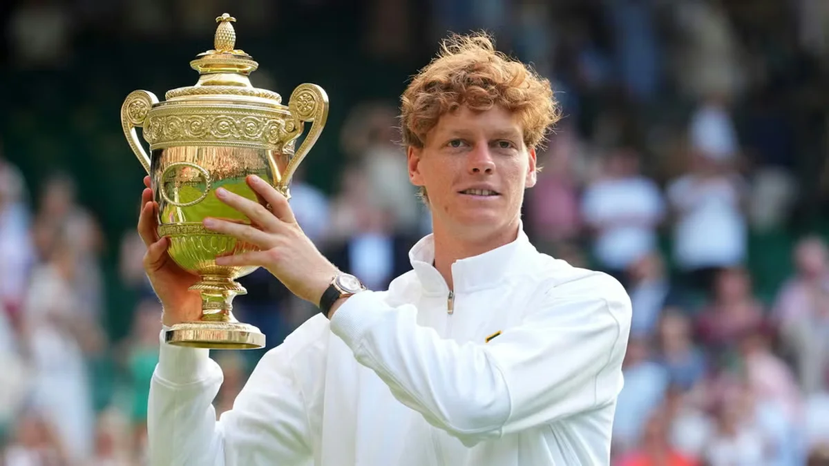 Jannik Sinner venció a Carlos Alcaraz y se consagró campeón por primera vez de Wimbledon
