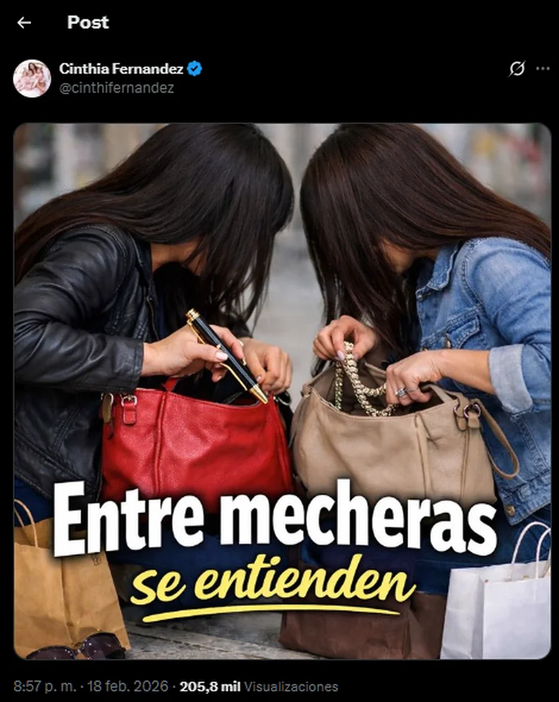 Cinthia Fernández se la devolvió a Moria Casán y a Elba Marcovecchio tratándolas de 
