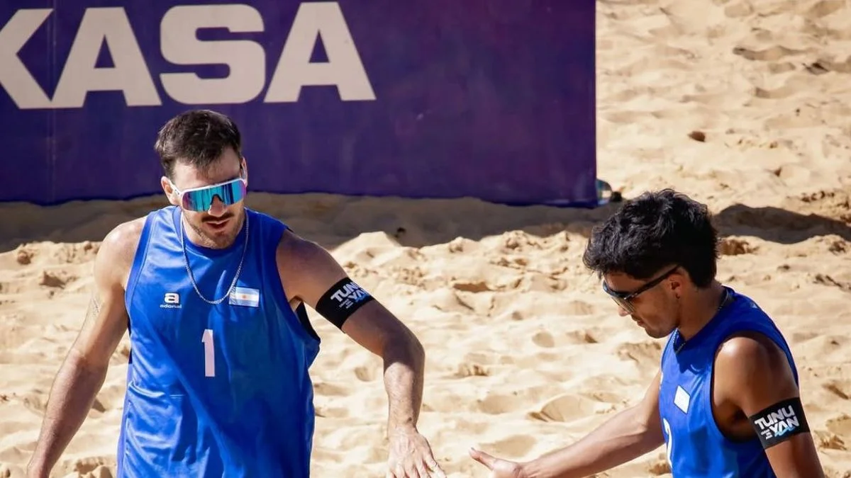 Beach vóley: Bautista Amieva y Maciel Bueno tienen cronograma definido para el Mundial