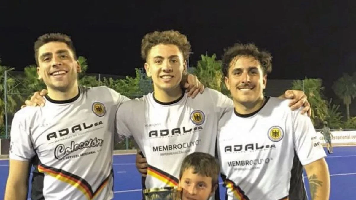 Los hermanos Coria, una dinastía que deja huella en el hockey del Club Alemán