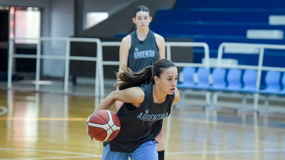 Jelena Monjelardi, la joven promesa del básquet mendocino