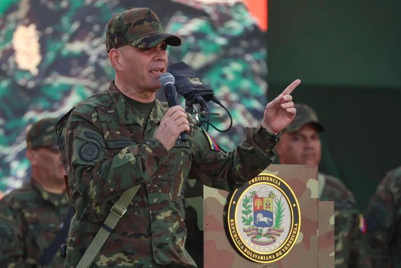 El ministro de Defensa venezolano, Vladimir Padrino López.