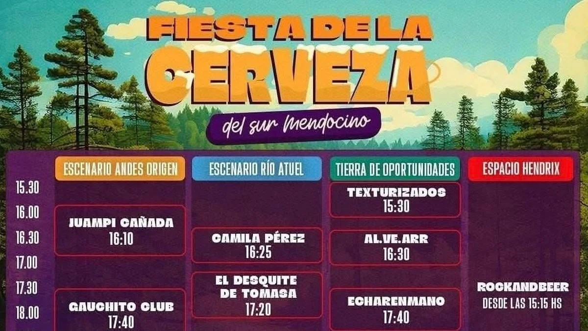 Fiesta de la Cerveza en General Alvear: ¿cómo será la grilla de artistas para el evento?