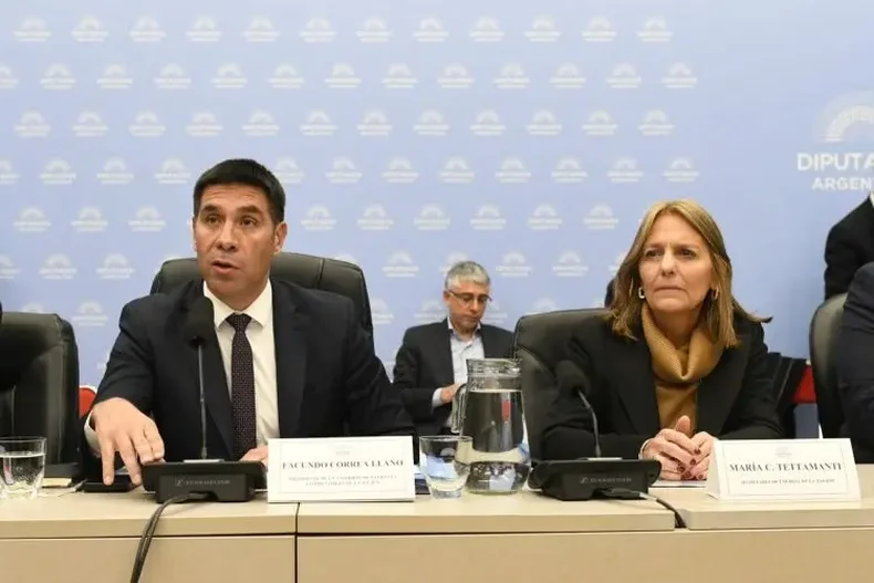 Facundo Correa Llano y María Tetamanti, la secretaria de Energía.