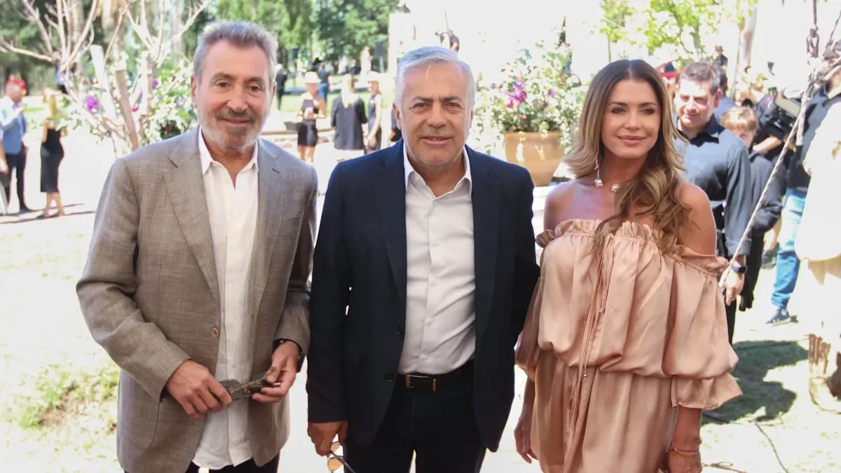 Cornejo cerró la vendimia como invitado estrella del evento en la estancia de Daniel Vila