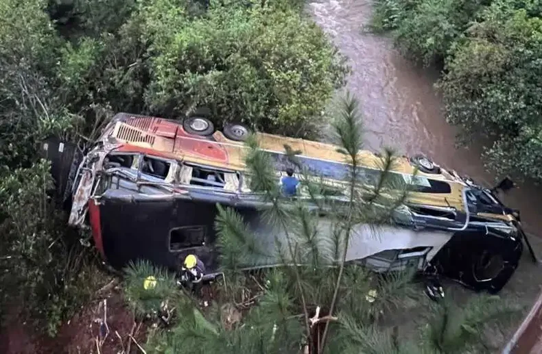 Accidente fatal con un colectivo en Misiones