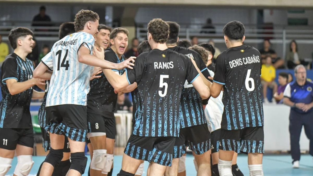 La Selección argentina de vóley arrancó con triunfo en la Copa América