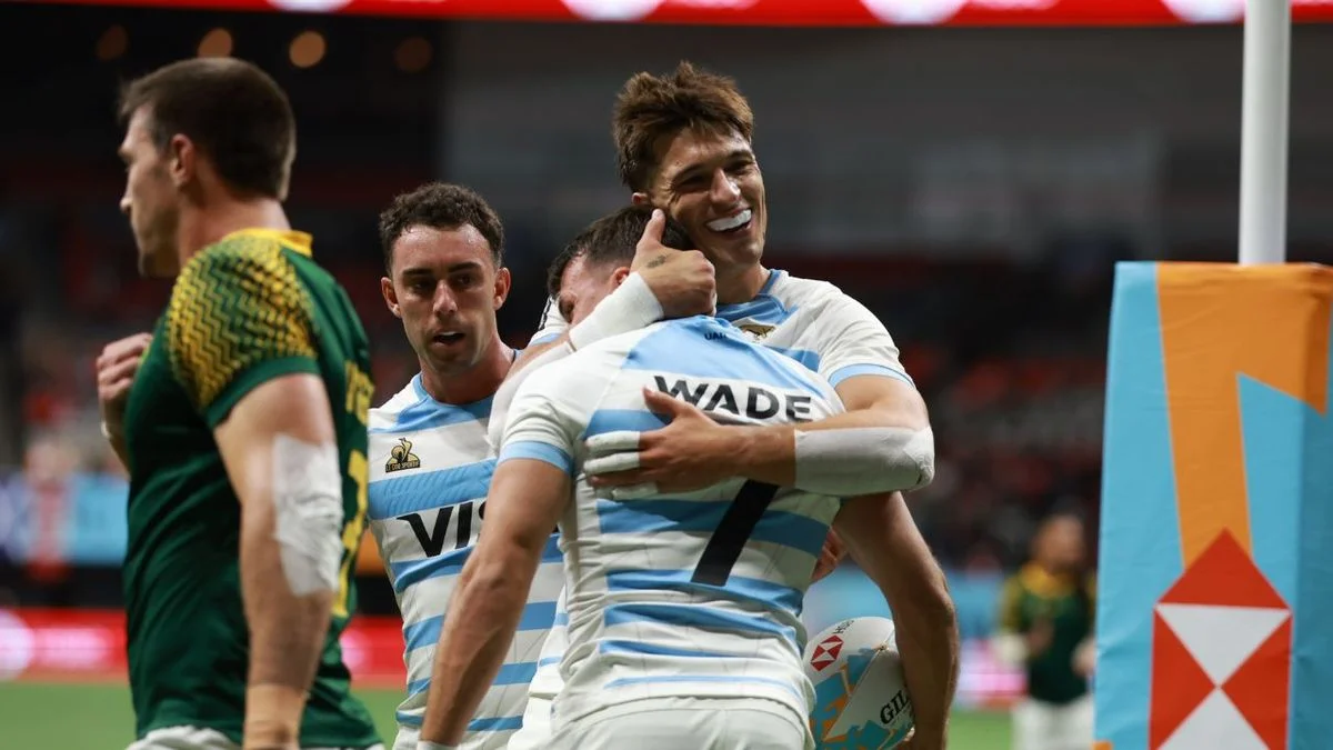 Histórica consagración de Los Pumas 7s en el Seven de Vancouver