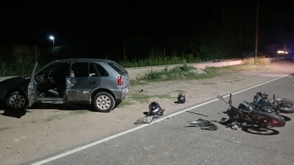 Tres mujeres terminaron en el hospital tras un fuerte accidente de tránsito