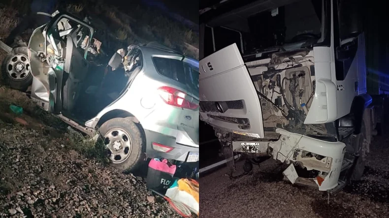 Habilitan el tránsito en la ruta a Chile tras el accidente fatal que dejó tres fallecidos