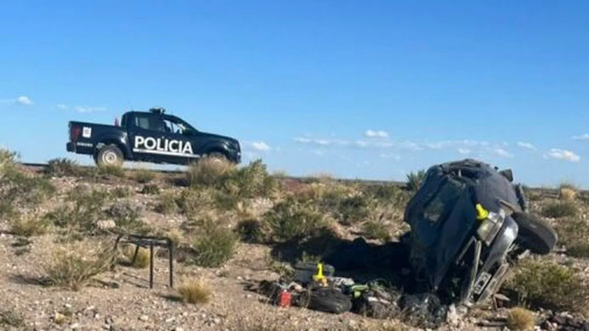 Una familia sufrió un grave accidente a pocos kilómetros de llegar a El Sosneado