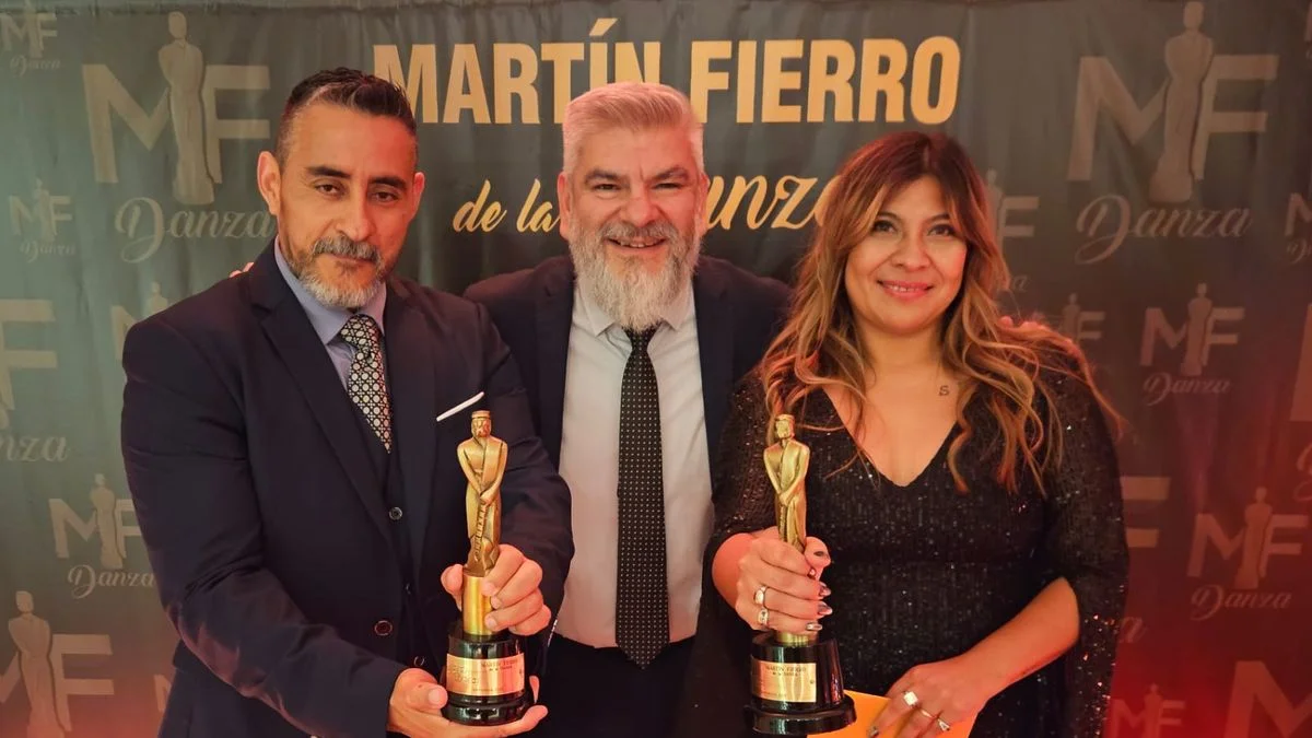 Dos academias de Mendoza se alzaron con el Martin Fierro de la Danza