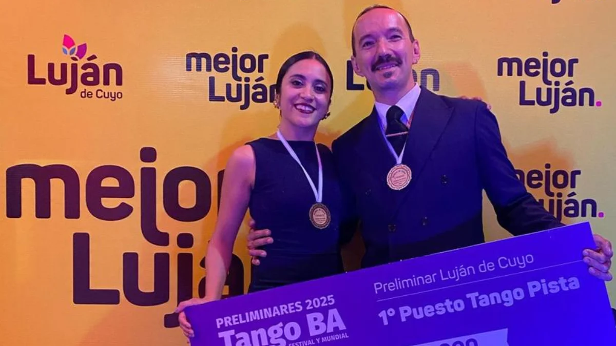 Un dúo mendocino pasó a cuartos de final en el Mundial de Tango 2025