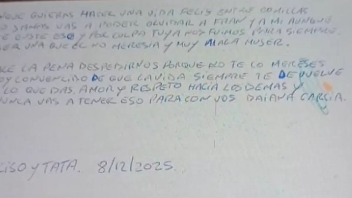 Hombre que disparó a su hijo y se suicidó habría anticipado el hecho en una carta a la madre del niño