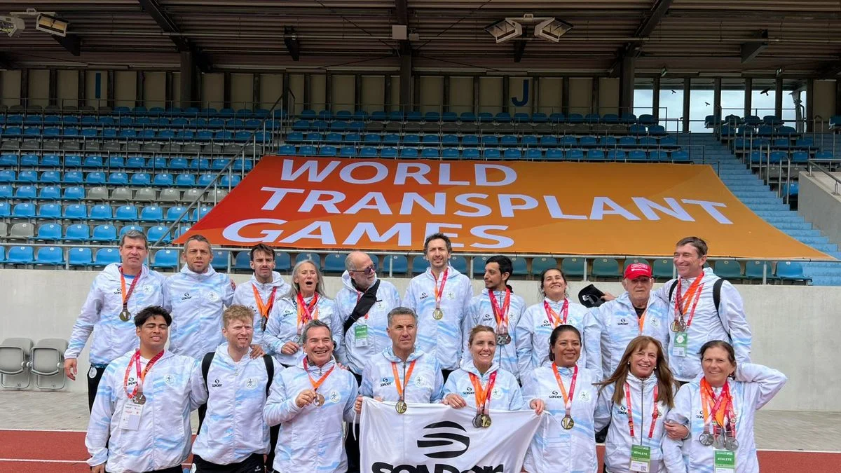 Tres mendocinos brillaron en el Mundial de trasplantados de Alemania
