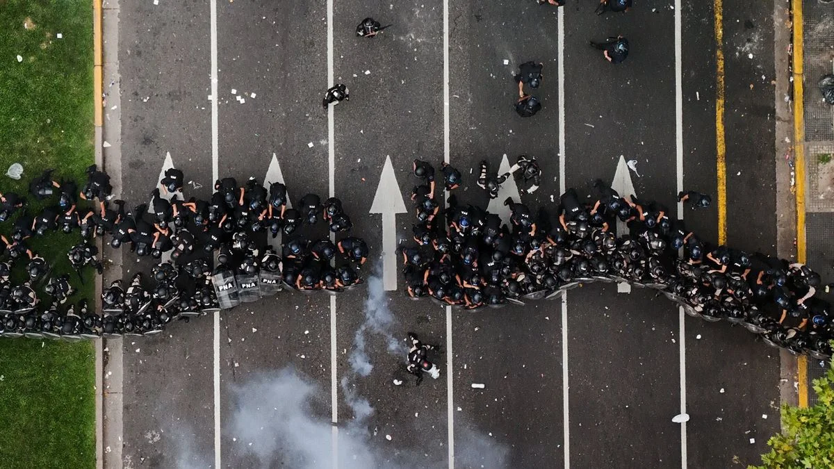 Represión frente al Congreso: Gobierno denunció por sedición a los "organizadores"