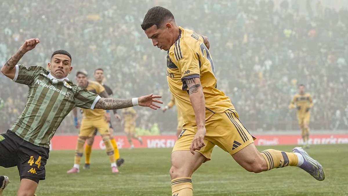 Boca derrotó 2-0 a Aldosivi y continúa entre los líderes del Torneo Clausura