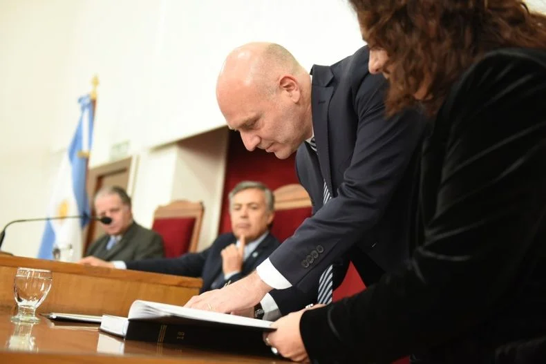 Dalmiro Garay, presidente de la Suprema Corte, fue el voto preopinante en la causa de los pozos de Agrelo. 