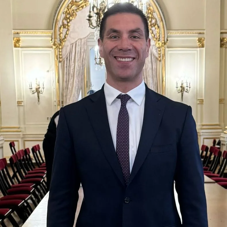 Facundo Correa Llano, presidente de La Libertad Avanza en Mendoza. 