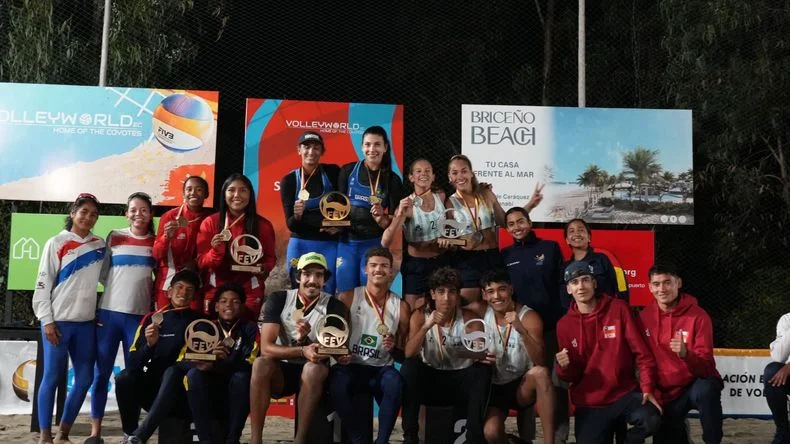 La dupla de Victoria Sancer y Morena Abdala consiguió el segundo puesto y la clasificación al Mundial U21.
