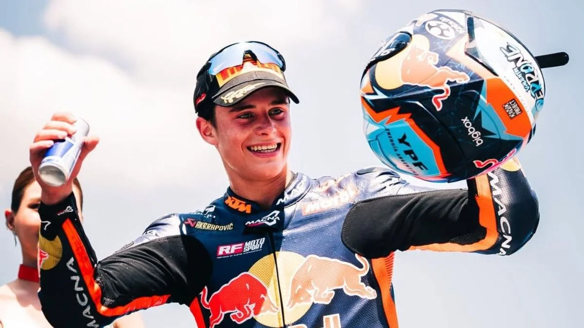 Valentín Perrone brilló en Tailandia: podio histórico y remontada épica en el inicio del Mundial de Moto3
