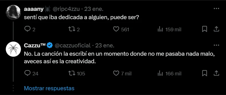 Cazzu contest&oacute; preguntas sobre su &uacute;ltimo estreno&nbsp;