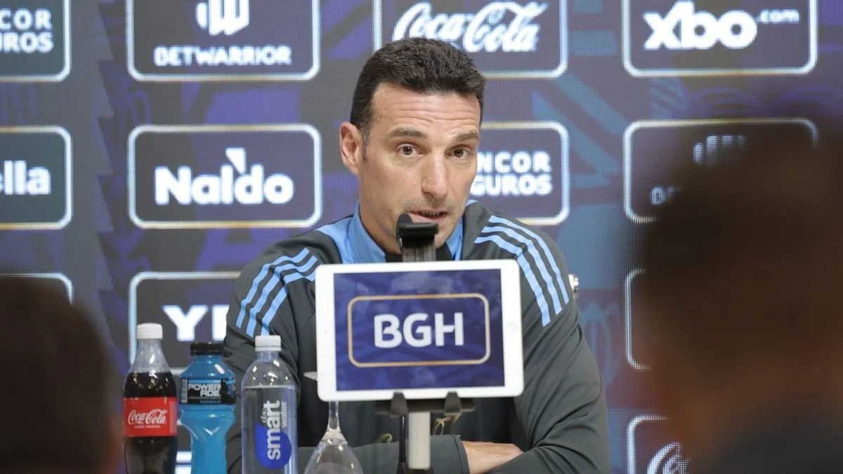 Lionel Scaloni habló de todo en la previa de Uruguay-Argentina: se lamentó por las bajas y no confirmó el once