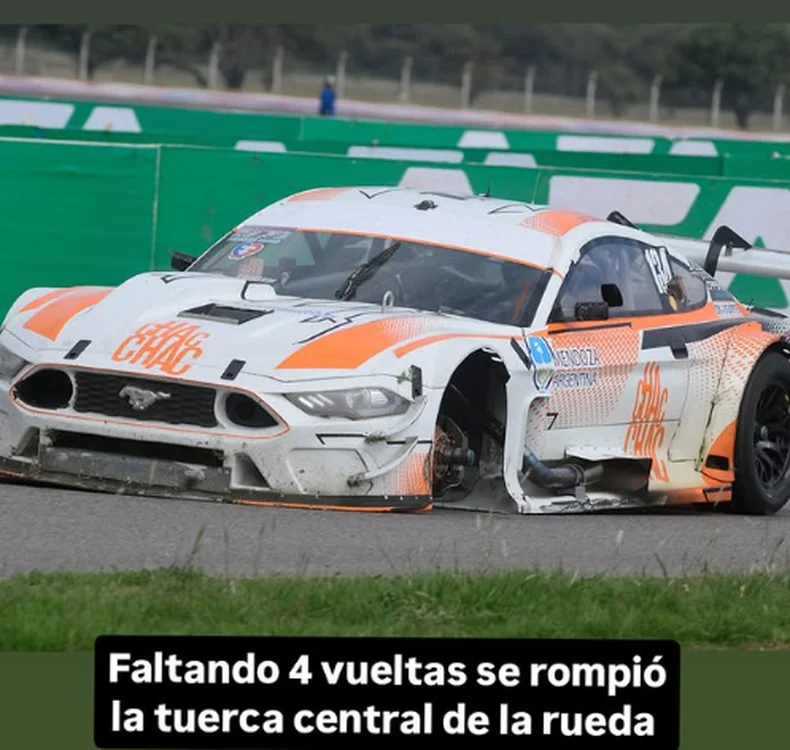 As&iacute; qued&oacute; el auto de Mat&iacute;as Jalaf.&nbsp;