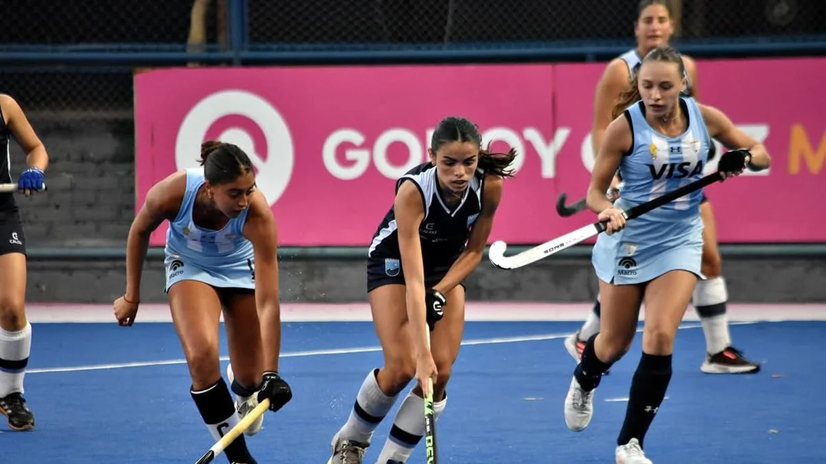 La Selección argentina juvenil de hockey sobre césped tuvo acción en Mendoza