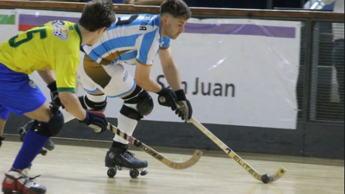 Hockey sobre patines: tres victorias y una derrota para Argentina en los Panamericanos de Naciones