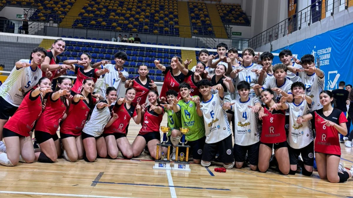 Vóley: los mendocinos se lucieron en el Regional de Clubes Sub 16
