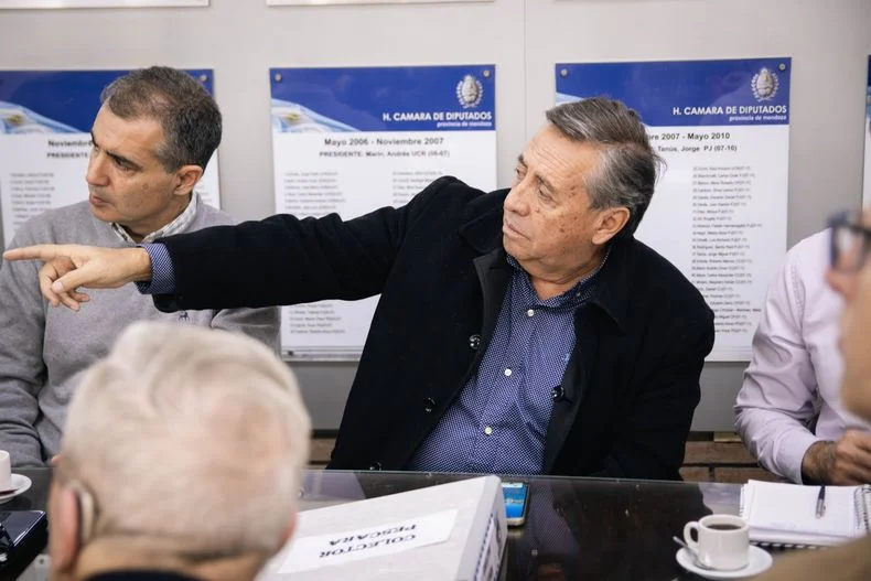 Sergio Marinelli, jefe de Irrigación. 