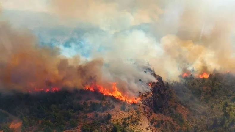 Llegó la lluvia a Chubut: tregua para la naturaleza y los brigadistas tras días de incendios