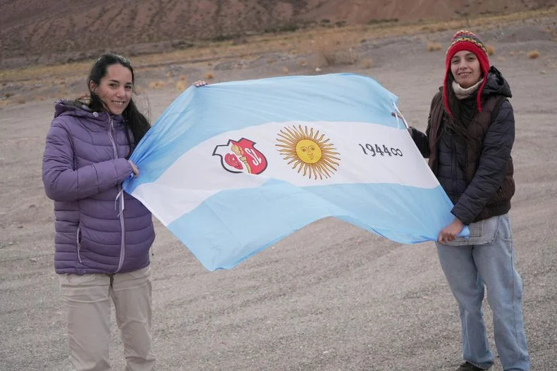 La jornada arrancó con un caravanazo en las rutas desde las 3 am hacia Uspallata en contra de San Jorge.