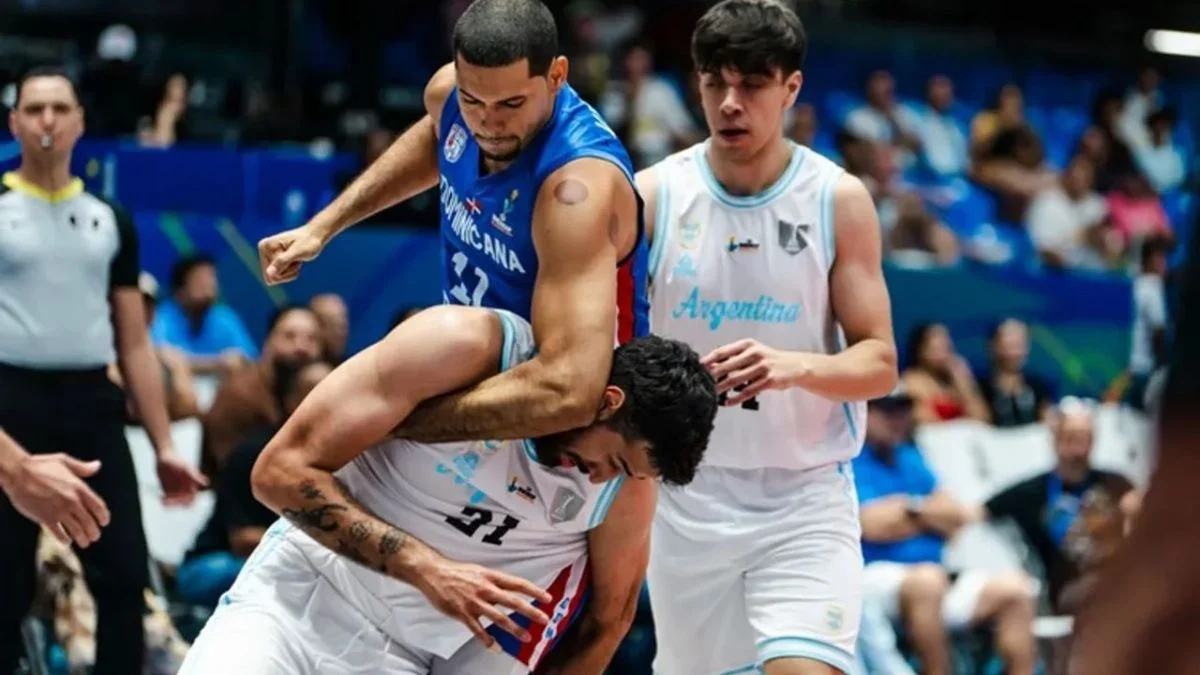El bochornoso final que tuvo la derrota Argentina en la AmeriCup: empujones, insultos y golpes entre jugadores