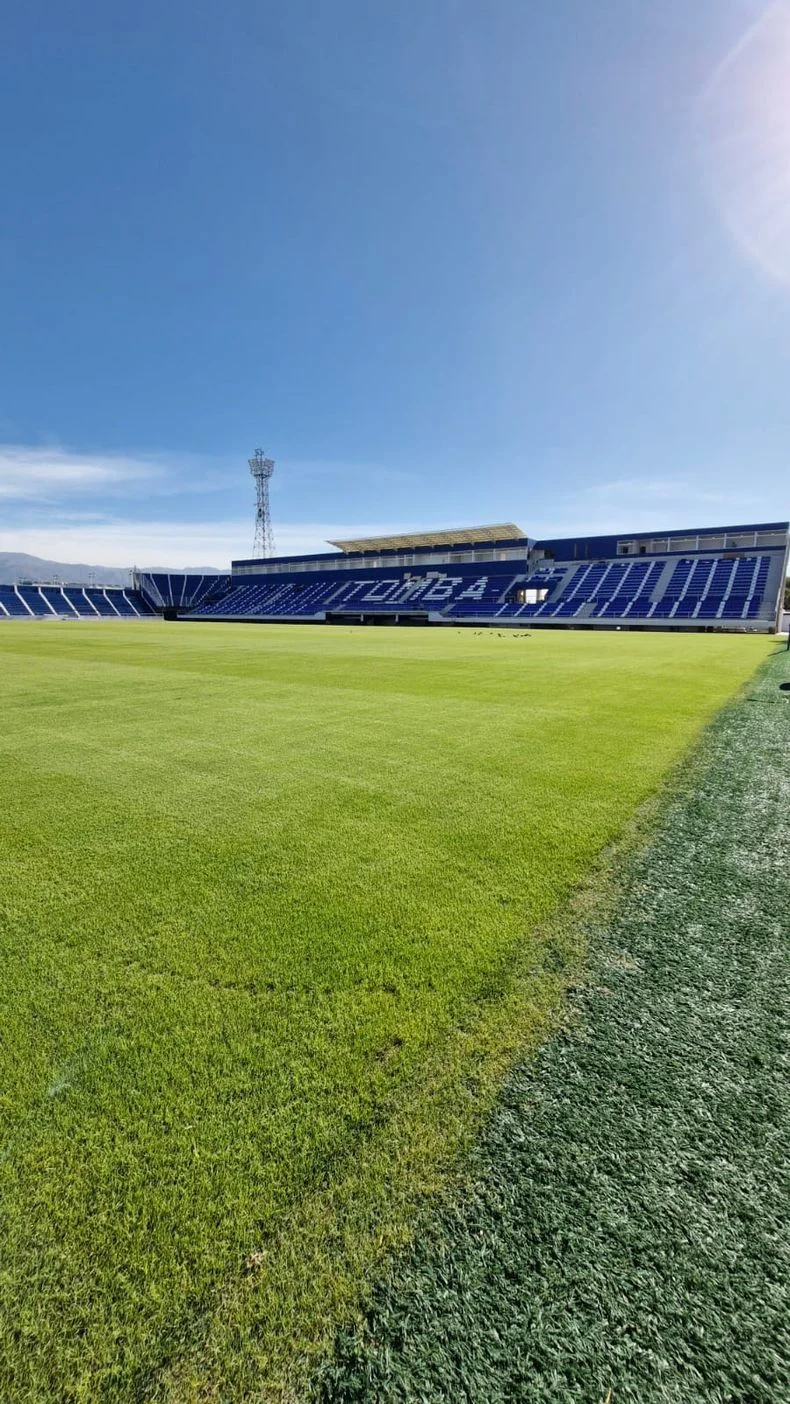 Platea norte.